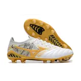 Mizuno Morelia Neo III Elite Sergio Ramos White Gold and Black Firm Ground FG Football Boot