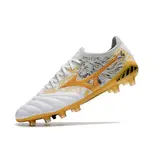 Mizuno Morelia Neo III Elite Sergio Ramos White Gold and Black Firm Ground FG Football Boot