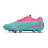 Nike Phantom 6 Elite Light Blue and Pink Firm Ground FG Football Boot - Teal/Pink