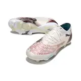 Puma Future 8 Low Cut White and Red Firm Ground FG Football Boot