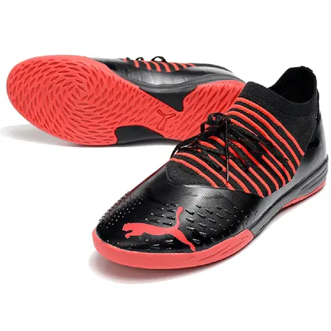 Puma Future Z 1.3 NJR X Batman Pack Black and Yellow Indoor IC Football Boot