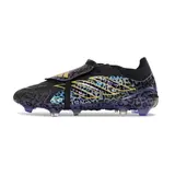 Adidas Predator 26 Elite Tongue Beige, Black and White Firm Ground FG Football Boot - Black/Iridescent