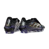 Adidas Predator 26 Elite Tongue Beige, Black and White Firm Ground FG Football Boot - Black/Iridescent