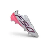 Adidas F50 Hyperfast EVO Elite White and Blue Firm Ground FG Football Boot