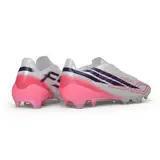 Adidas F50 Hyperfast EVO Elite White and Blue Firm Ground FG Football Boot