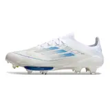 Adidas F50+ Elite White and Blue Firm Ground FG Football Boot