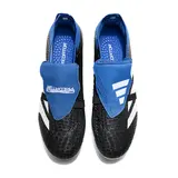 Adidas Predator 30 Elite Tongue Black Blue and White Firm Ground FG Kids Football Boot