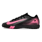 Nike Zoom Mercurial Vapor 16 Elite Black and Pink Turf TF Kids Football Boot