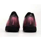 Nike Zoom Mercurial Vapor 16 Elite Black and Pink Turf TF Kids Football Boot