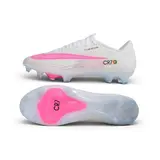 Nike Air Zoom Mercurial Superfly 11 Elite White and Pink CR7 Pack Firm Ground FG Football Boot
