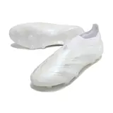 Adidas Predator 30 Elite Laceless White and Gray Firm Ground FG Football Boot - All White