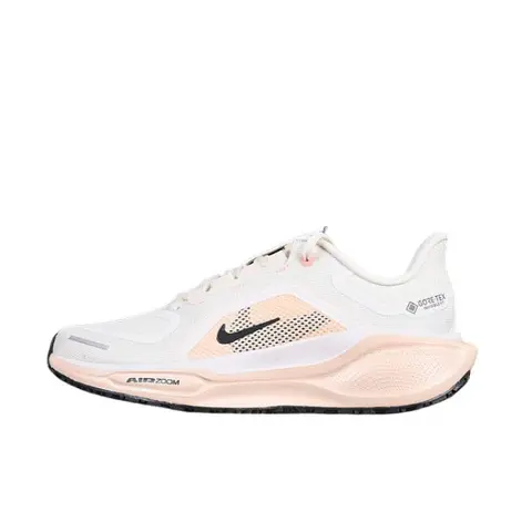 Nike Air Zoom Pegasus 41 Gtx White and Beige Running Shoes