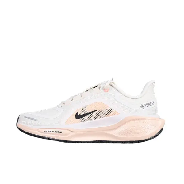 Nike Air Zoom Pegasus 41 Gtx White and Beige Running Shoes