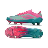 Adidas F50 Primeknit Elite Light Blue and Pink Mixed Studs SG Football Boot Messi