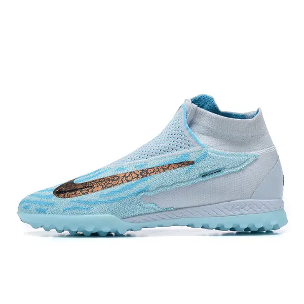 Nike Phantom GX Elite DF Light Blue Turf TF Football Boot