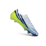 Adidas F50 Hyperfast Laced Elite White and Green Firm Ground FG Football Boot