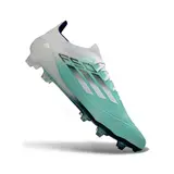 Adidas F50 Primeknit Elite White and Silver Firm Ground FG Football Boot