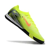 Nike Zoom Mercurial Vapor 16 Elite Yellow Black and Orange Indoor IC Football Boot