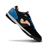 Joma Top Flex Black Blue and Orange Turf TF Football Boot