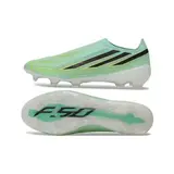 Adidas F50 Hyperfast Laceless Elite World Cup Pack Firm Ground FG Football Boot - Mint Green
