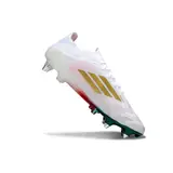 Adidas F50 Primeknit Elite White Green and Red Mixed Studs SG Football Boot