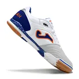Joma Top Flex Rebound White and Blue Indoor IC Football Boot