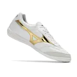 Mizuno Morelia Sala Japan White and Gold Indoor IC Football Boot