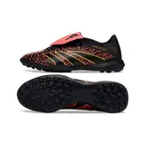 Adidas Predator 25 Elite Tongue Black and Red Turf TF Football Boot