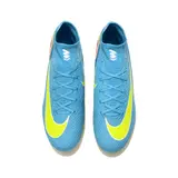 Nike Air Zoom Mercurial Superfly 10 Elite Blue and Green Firm Ground FG Kids Football Boot