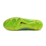 Nike Phantom GX Elite DF Green and Pink Firm Ground FG Kids Football Boot