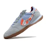 Nike Streetgato IC Gray Purple and Orange Indoor IC Football Boot