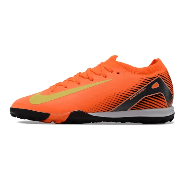 Nike Zoom Mercurial Vapor 16 Elite Orange and Yellow Turf TF Football Boot