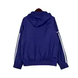 Adidas Blue Windbreaker Jacket - Royal Blue