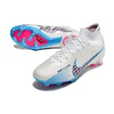 Nike Zoom Mercurial Superfly 9 Elite White Blue and Pink Firm Ground FG Football Boot