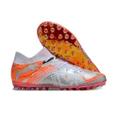 Puma Future 7 White and Orange Multi Ground MG Football Boot