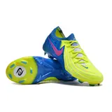 Nike Phantom GX2 Elite Yellow and Blue Firm Ground FG Kids Football Boot
