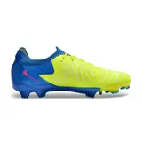 Nike Phantom GX2 Elite Yellow and Blue Firm Ground FG Kids Football Boot