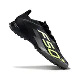 Adidas F50 Elite Black and Light Green Turf TF Football Boot