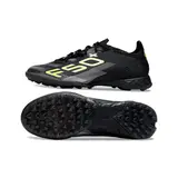 Adidas F50 Elite Black and Light Green Turf TF Football Boot