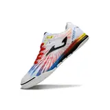 Joma Regate Rebound White and Red Yellow Indoor IC Football Boot