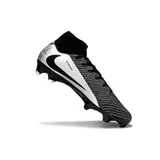 Nike Air Zoom Mercurial Superfly 10 Elite Black and Silver Firm Ground FG Football Boot