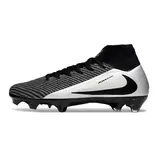 Nike Air Zoom Mercurial Superfly 10 Elite Black and Silver Firm Ground FG Football Boot