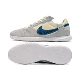 Nike Streetgato IC White Blue and Gray Indoor IC Football Boot