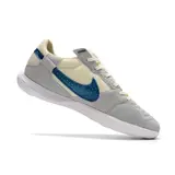 Nike Streetgato IC White Blue and Gray Indoor IC Football Boot