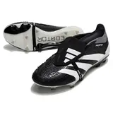 Adidas Predator 30 Elite Tongue Black White and Gray Firm Ground FG Football Boot