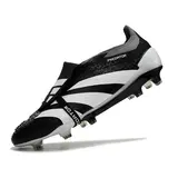 Adidas Predator 30 Elite Tongue Black White and Gray Firm Ground FG Football Boot