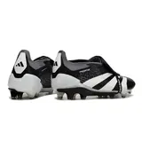 Adidas Predator 30 Elite Tongue Black White and Gray Firm Ground FG Football Boot