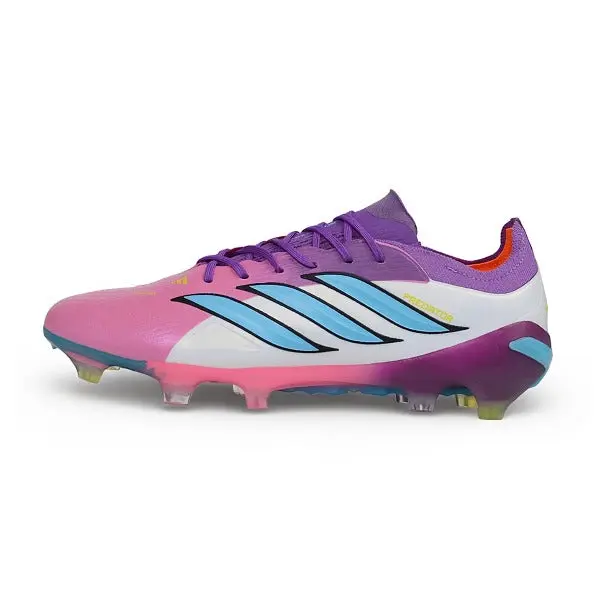 Adidas Predator 26 Elite Purple and White Firm Ground FG Football Boot