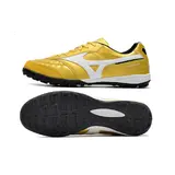 Mizuno Morelia Sala Turf TF Golden and White Football Boot