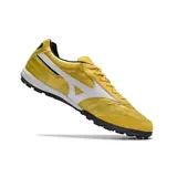 Mizuno Morelia Sala Turf TF Golden and White Football Boot